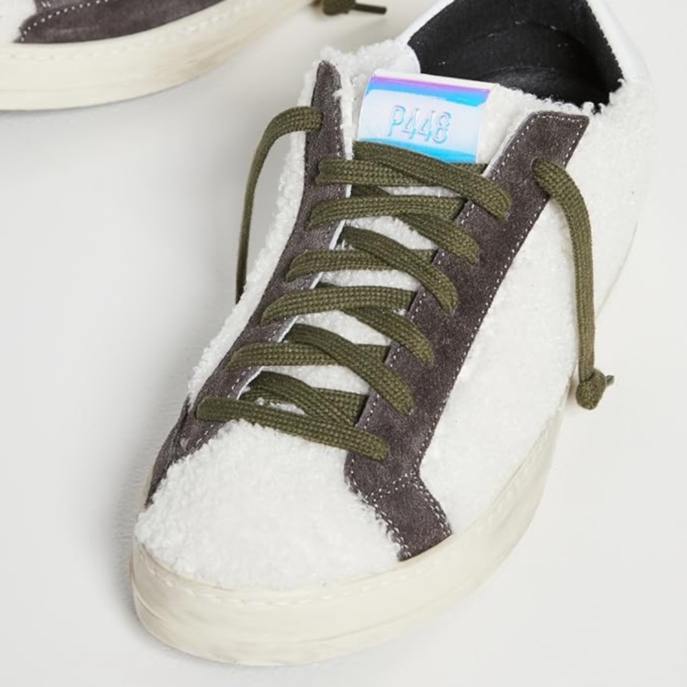NIB!!!! P448 John Shearling low top sneaker sz 7
